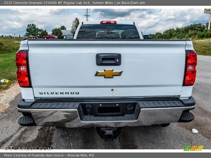 Summit White / Jet Black/Dark Ash 2015 Chevrolet Silverado 2500HD WT Regular Cab 4x4