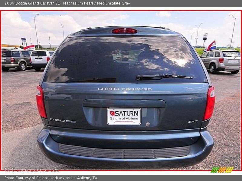 Magnesium Pearl / Medium Slate Gray 2006 Dodge Grand Caravan SE