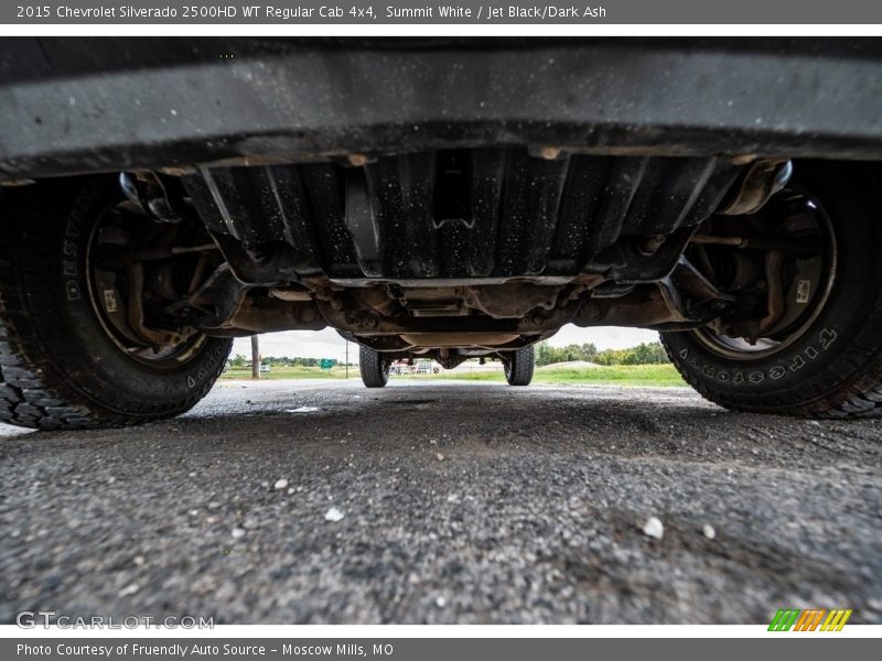 Summit White / Jet Black/Dark Ash 2015 Chevrolet Silverado 2500HD WT Regular Cab 4x4