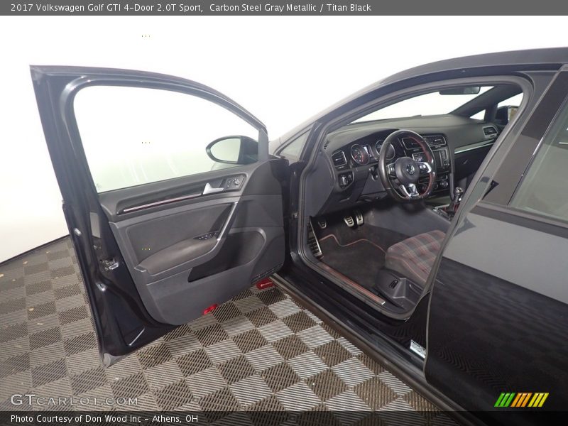 Carbon Steel Gray Metallic / Titan Black 2017 Volkswagen Golf GTI 4-Door 2.0T Sport