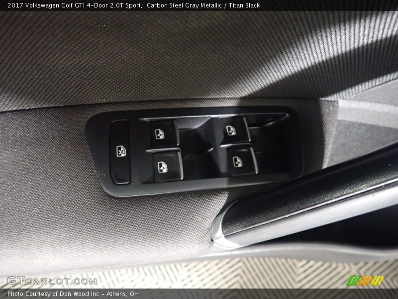 Carbon Steel Gray Metallic / Titan Black 2017 Volkswagen Golf GTI 4-Door 2.0T Sport