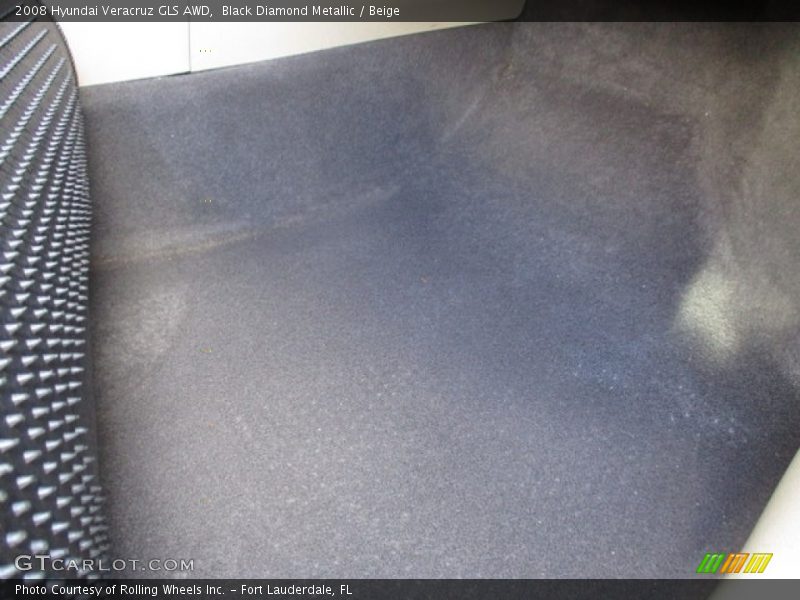 Black Diamond Metallic / Beige 2008 Hyundai Veracruz GLS AWD