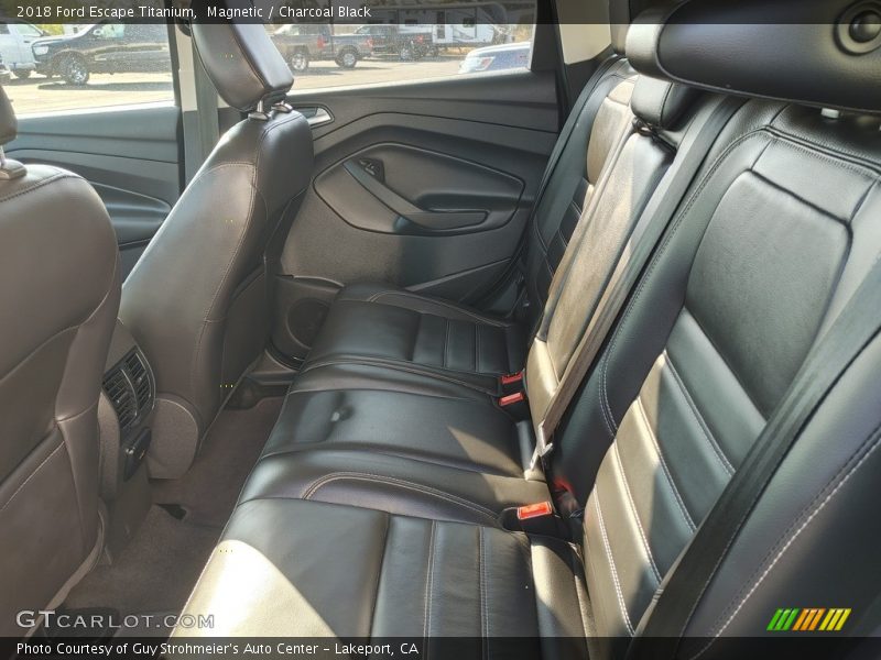 Magnetic / Charcoal Black 2018 Ford Escape Titanium