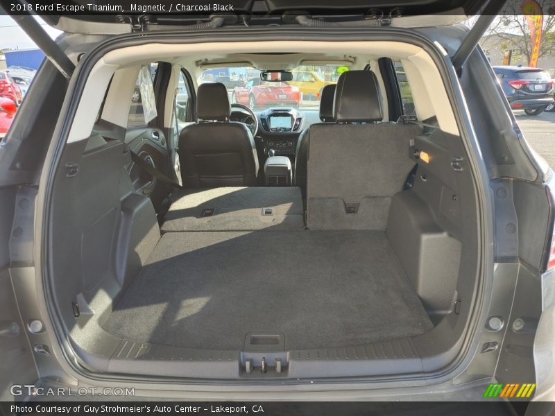 Magnetic / Charcoal Black 2018 Ford Escape Titanium