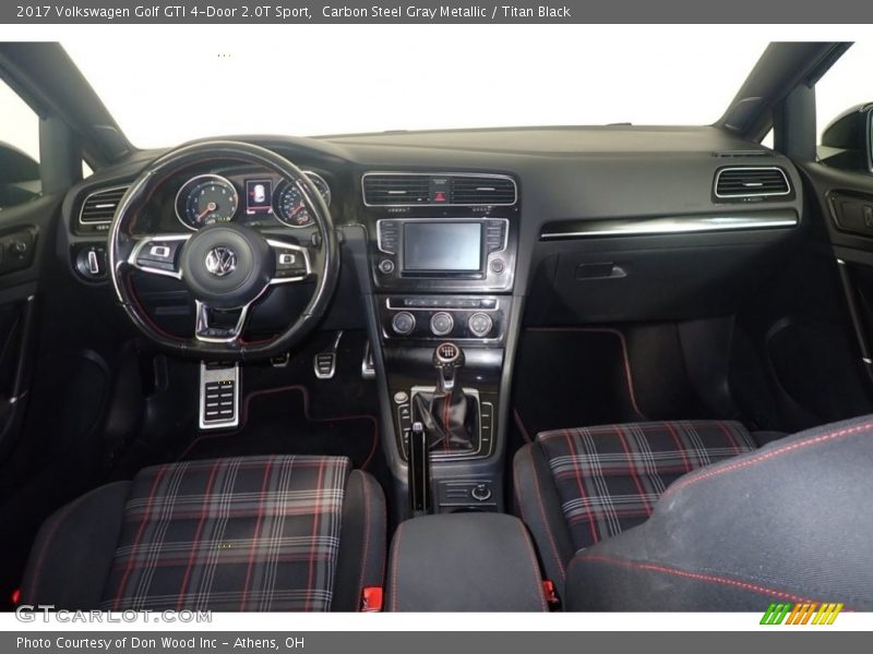 Carbon Steel Gray Metallic / Titan Black 2017 Volkswagen Golf GTI 4-Door 2.0T Sport
