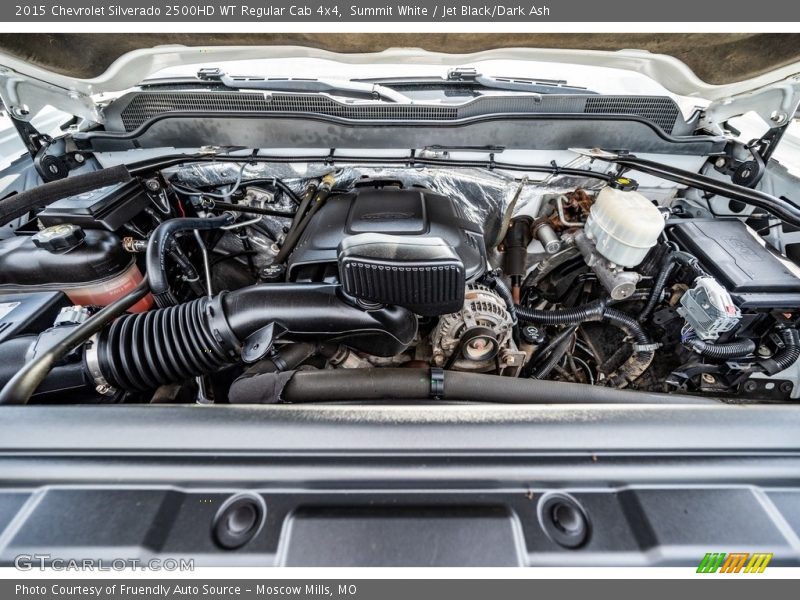 Summit White / Jet Black/Dark Ash 2015 Chevrolet Silverado 2500HD WT Regular Cab 4x4