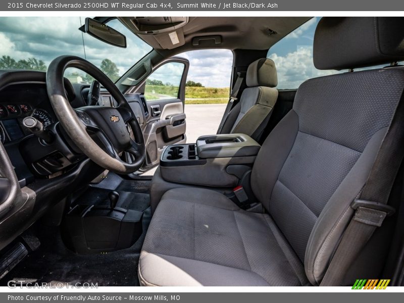 Summit White / Jet Black/Dark Ash 2015 Chevrolet Silverado 2500HD WT Regular Cab 4x4