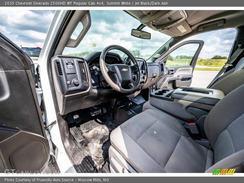 Summit White / Jet Black/Dark Ash 2015 Chevrolet Silverado 2500HD WT Regular Cab 4x4