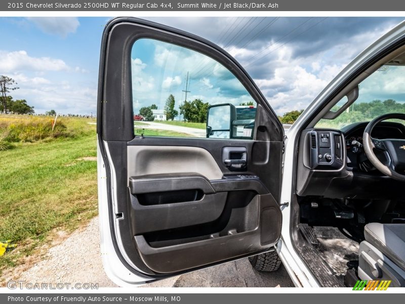 Summit White / Jet Black/Dark Ash 2015 Chevrolet Silverado 2500HD WT Regular Cab 4x4