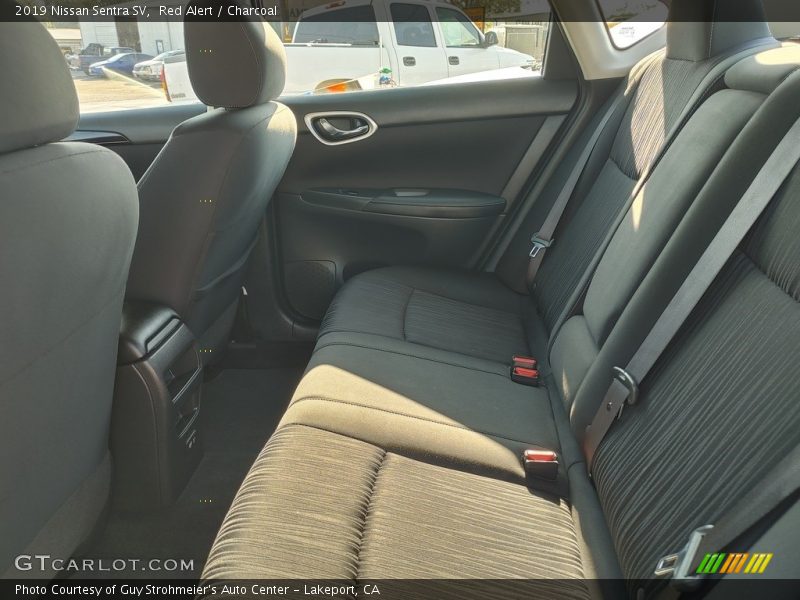 Red Alert / Charcoal 2019 Nissan Sentra SV