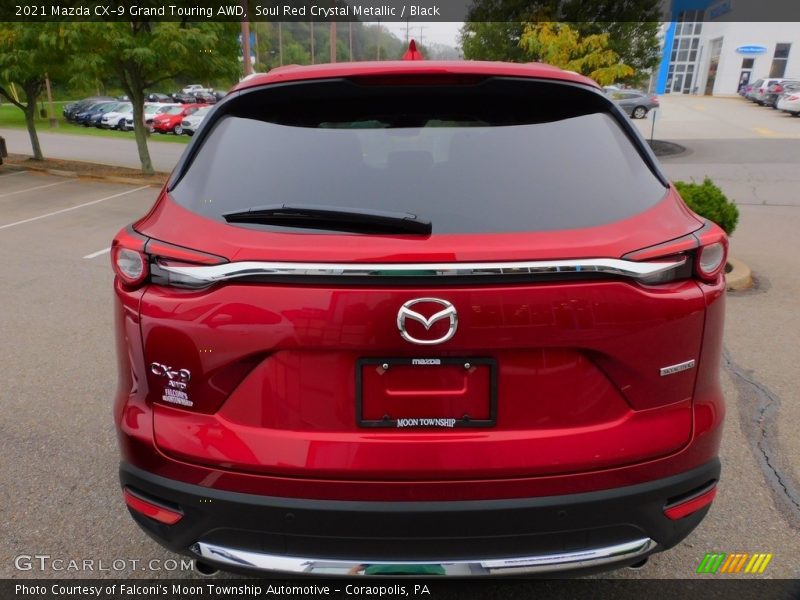 Soul Red Crystal Metallic / Black 2021 Mazda CX-9 Grand Touring AWD