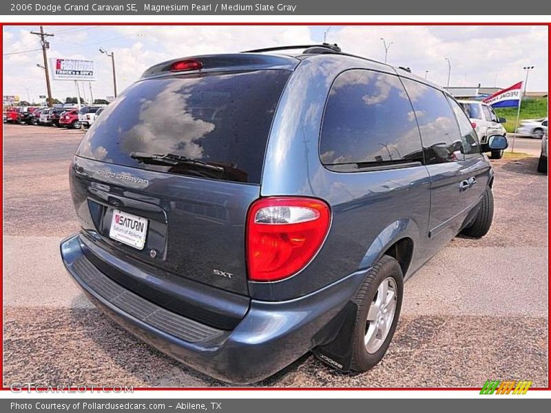 Magnesium Pearl / Medium Slate Gray 2006 Dodge Grand Caravan SE