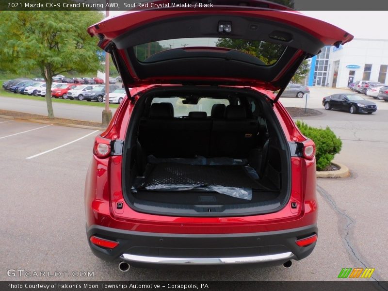 Soul Red Crystal Metallic / Black 2021 Mazda CX-9 Grand Touring AWD