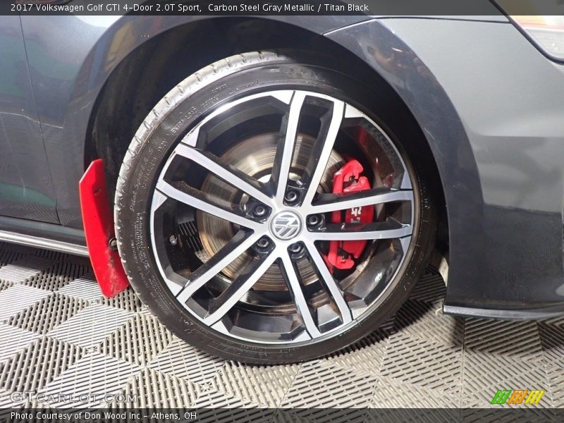 Carbon Steel Gray Metallic / Titan Black 2017 Volkswagen Golf GTI 4-Door 2.0T Sport