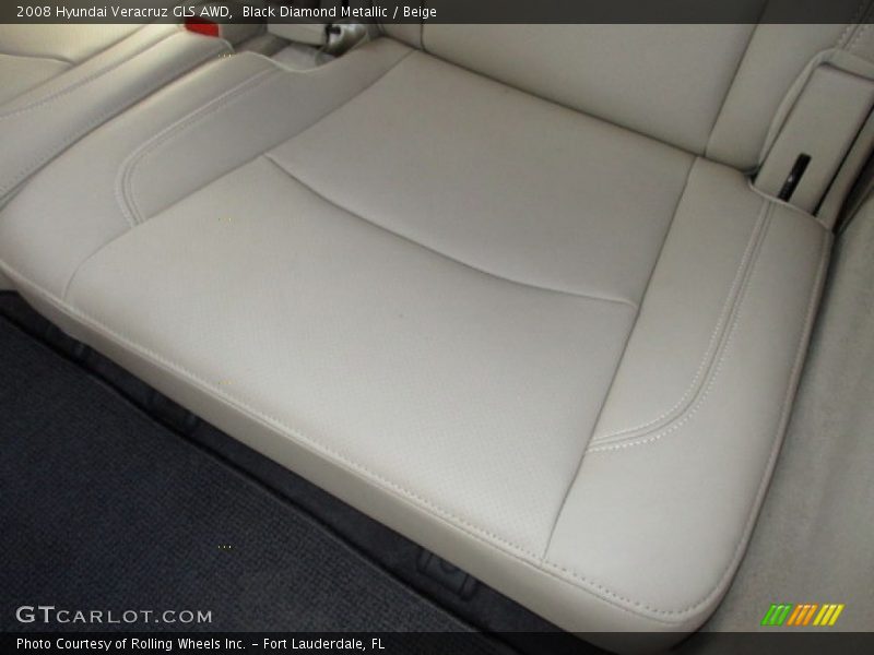 Black Diamond Metallic / Beige 2008 Hyundai Veracruz GLS AWD