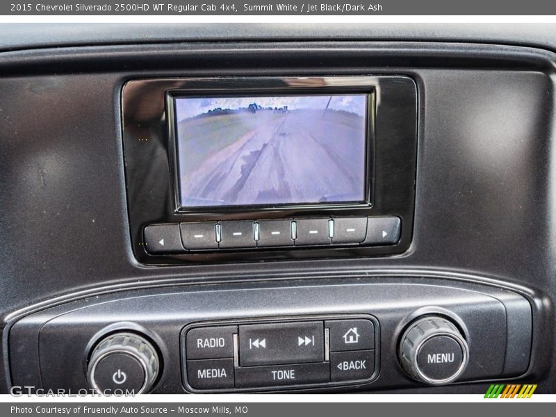 Summit White / Jet Black/Dark Ash 2015 Chevrolet Silverado 2500HD WT Regular Cab 4x4