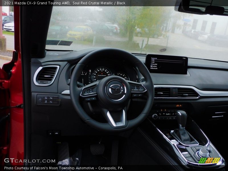 Soul Red Crystal Metallic / Black 2021 Mazda CX-9 Grand Touring AWD