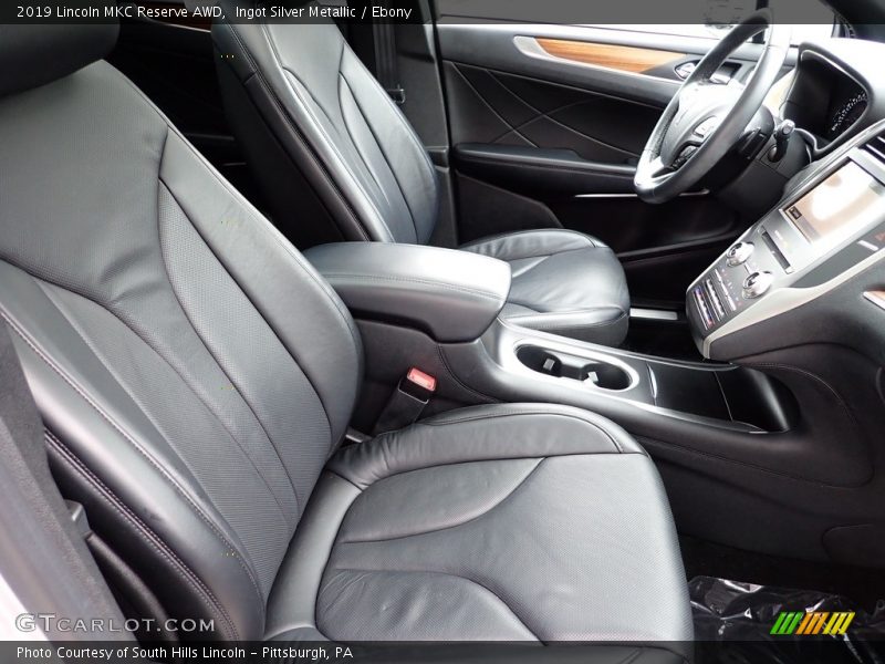 Ingot Silver Metallic / Ebony 2019 Lincoln MKC Reserve AWD