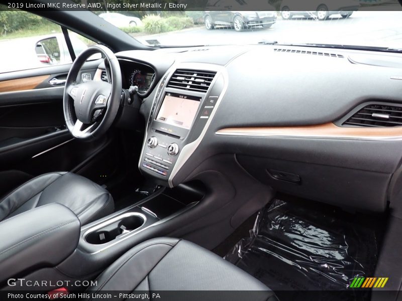 Ingot Silver Metallic / Ebony 2019 Lincoln MKC Reserve AWD
