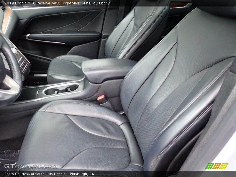 Ingot Silver Metallic / Ebony 2019 Lincoln MKC Reserve AWD