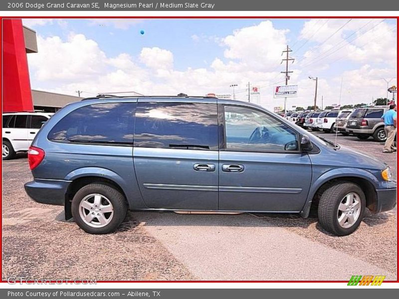 Magnesium Pearl / Medium Slate Gray 2006 Dodge Grand Caravan SE