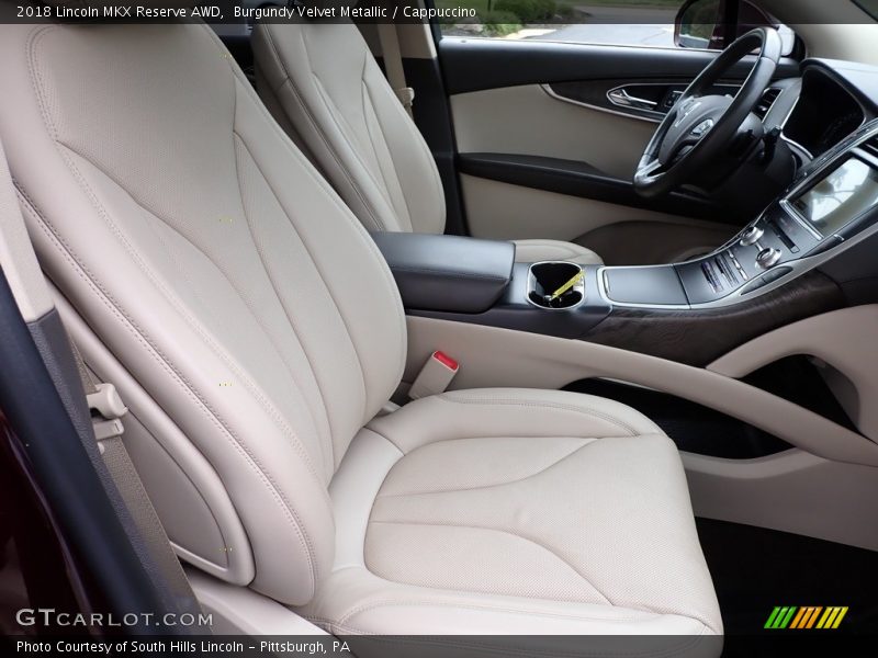 Burgundy Velvet Metallic / Cappuccino 2018 Lincoln MKX Reserve AWD
