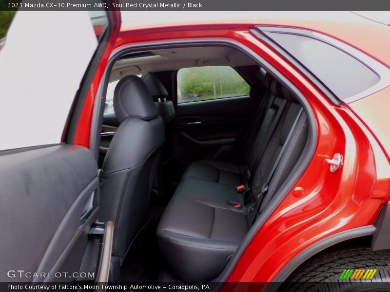Soul Red Crystal Metallic / Black 2021 Mazda CX-30 Premium AWD