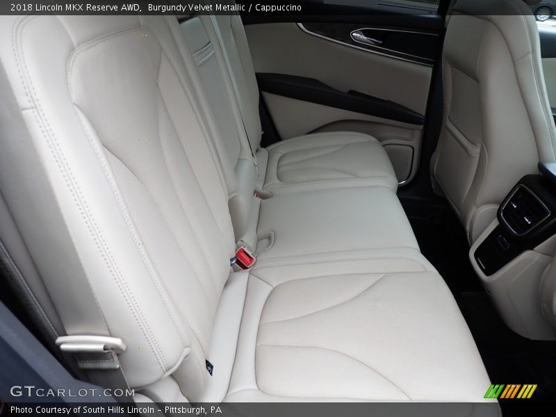 Burgundy Velvet Metallic / Cappuccino 2018 Lincoln MKX Reserve AWD