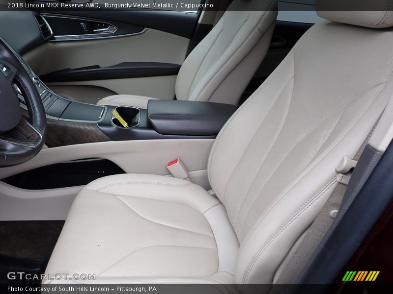 Burgundy Velvet Metallic / Cappuccino 2018 Lincoln MKX Reserve AWD