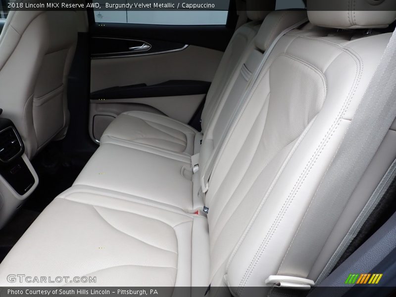 Burgundy Velvet Metallic / Cappuccino 2018 Lincoln MKX Reserve AWD