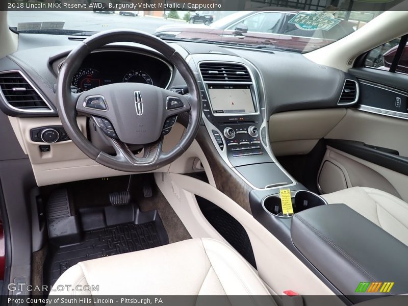 Burgundy Velvet Metallic / Cappuccino 2018 Lincoln MKX Reserve AWD