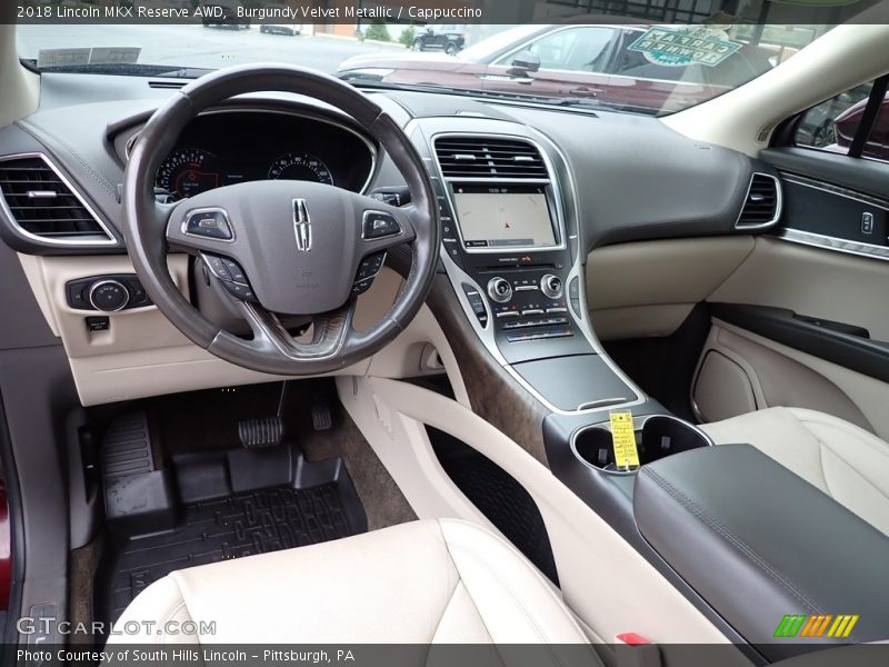 Burgundy Velvet Metallic / Cappuccino 2018 Lincoln MKX Reserve AWD