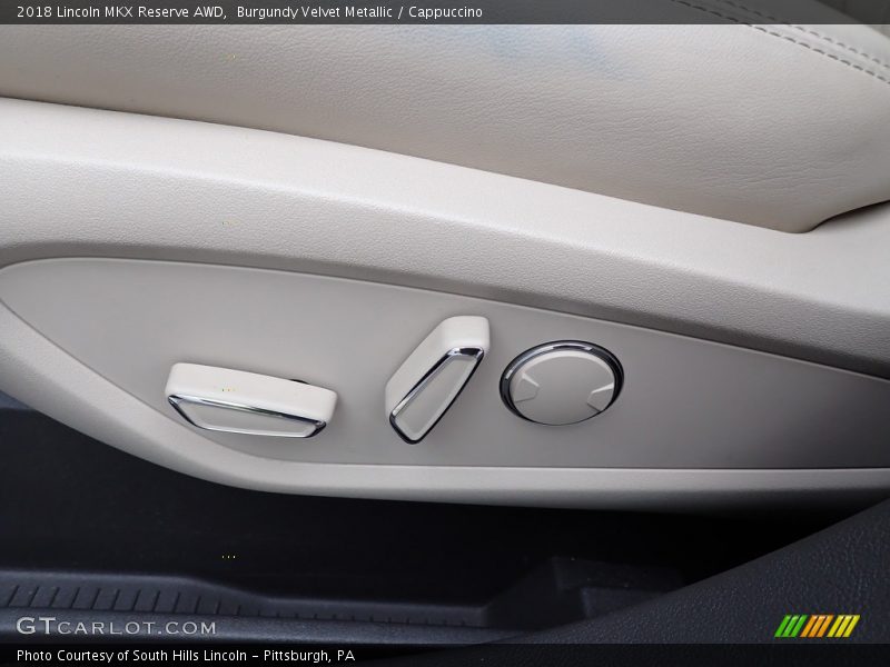 Burgundy Velvet Metallic / Cappuccino 2018 Lincoln MKX Reserve AWD