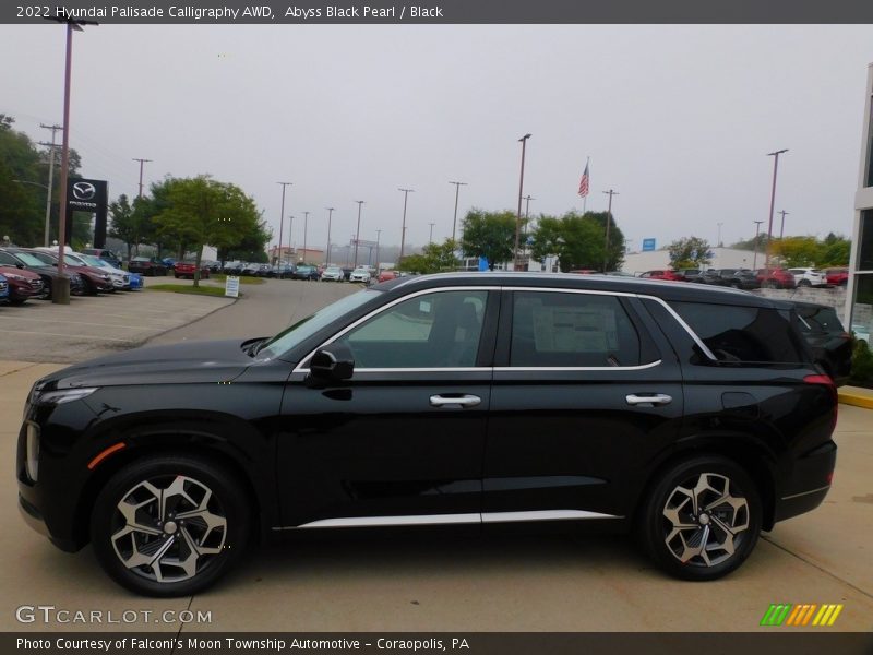 Abyss Black Pearl / Black 2022 Hyundai Palisade Calligraphy AWD
