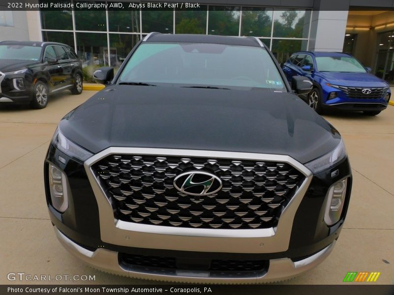 Abyss Black Pearl / Black 2022 Hyundai Palisade Calligraphy AWD