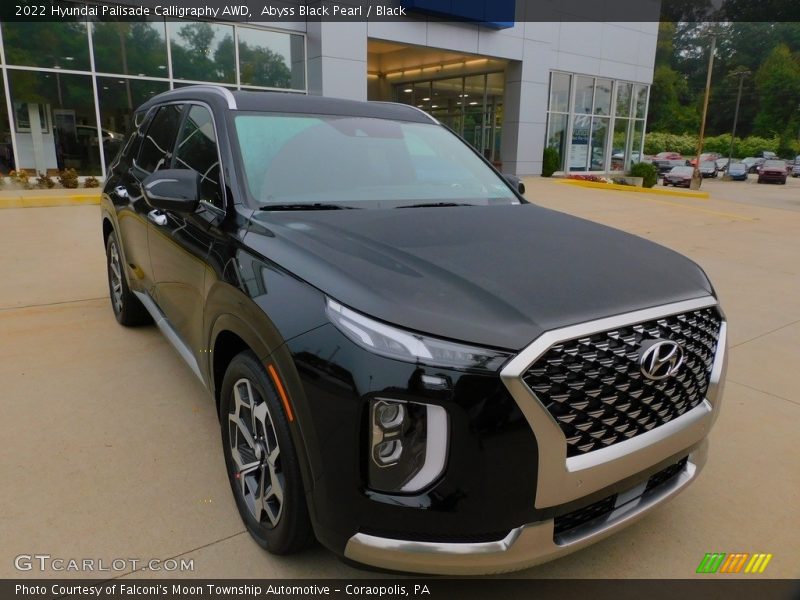 Abyss Black Pearl / Black 2022 Hyundai Palisade Calligraphy AWD