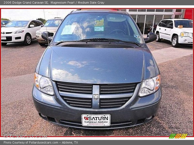 Magnesium Pearl / Medium Slate Gray 2006 Dodge Grand Caravan SE