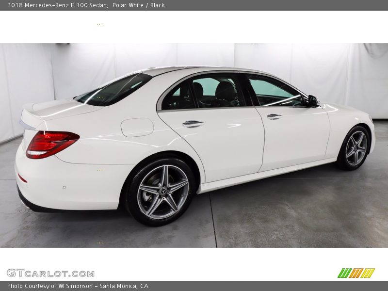 Polar White / Black 2018 Mercedes-Benz E 300 Sedan