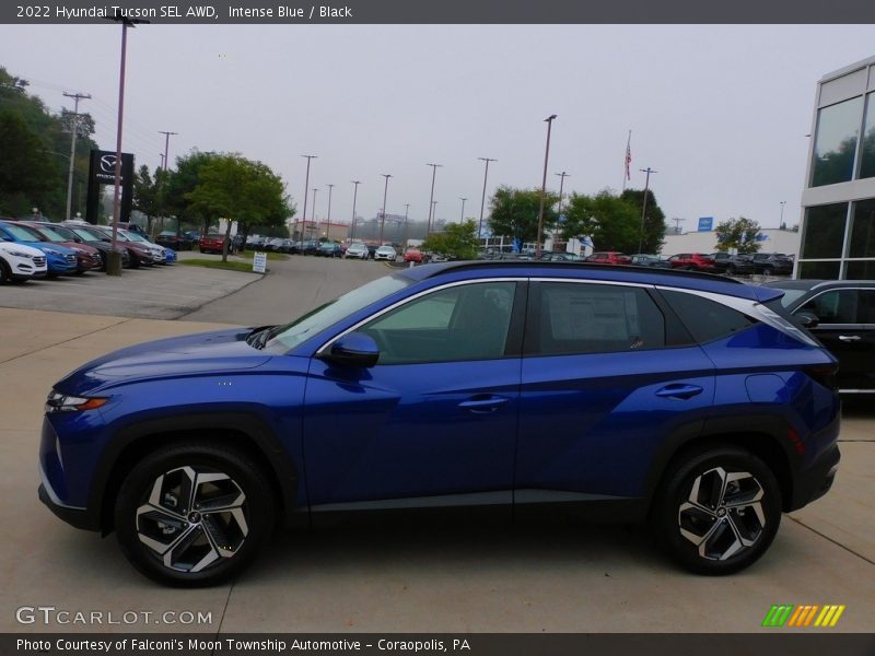 Intense Blue / Black 2022 Hyundai Tucson SEL AWD