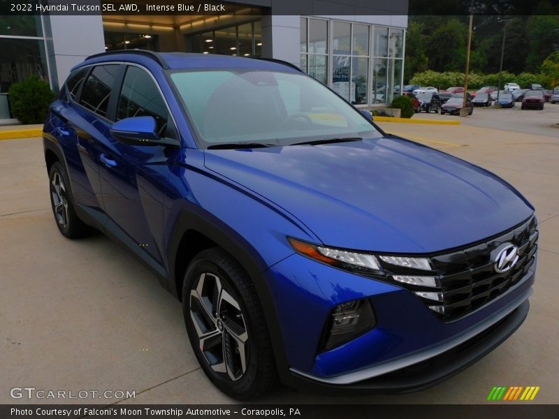 Front 3/4 View of 2022 Tucson SEL AWD