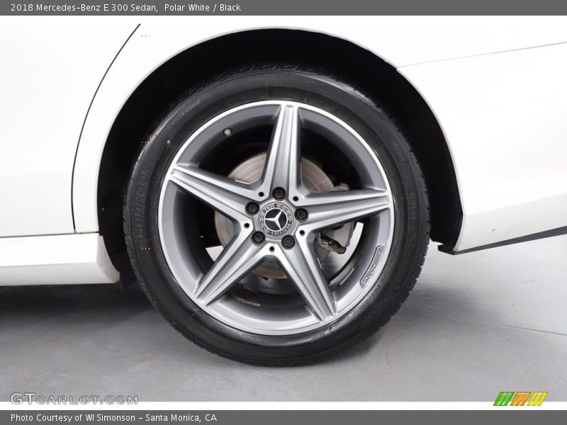 Polar White / Black 2018 Mercedes-Benz E 300 Sedan