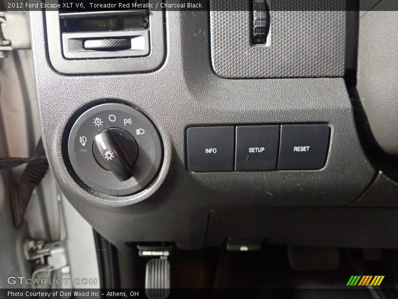 Toreador Red Metallic / Charcoal Black 2012 Ford Escape XLT V6