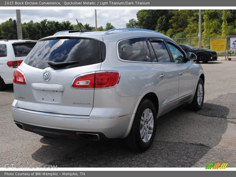 Quicksilver Metallic / Light Titanium/Dark Titanium 2015 Buick Enclave Convenience