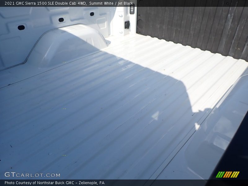 Summit White / Jet Black 2021 GMC Sierra 1500 SLE Double Cab 4WD