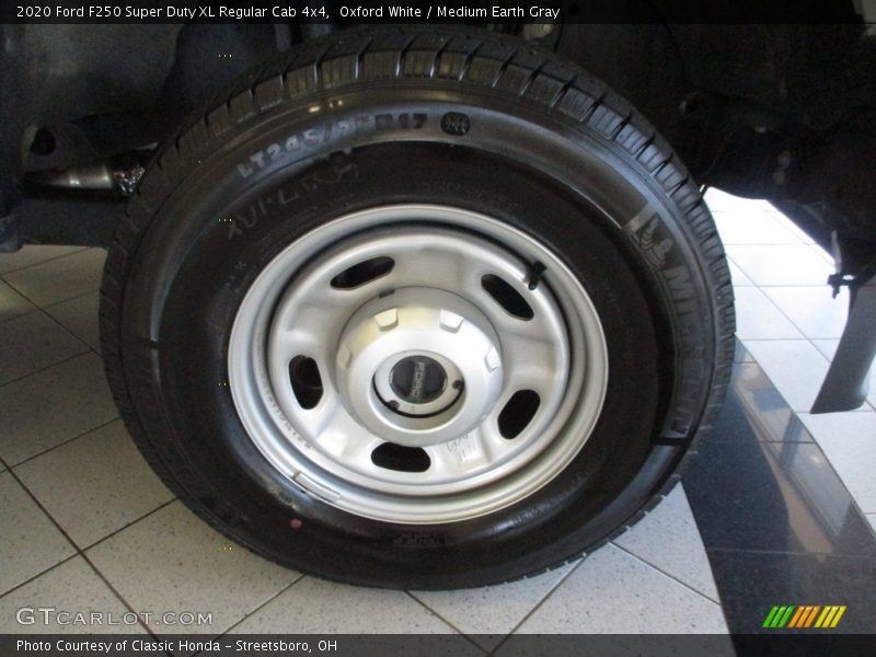 Oxford White / Medium Earth Gray 2020 Ford F250 Super Duty XL Regular Cab 4x4