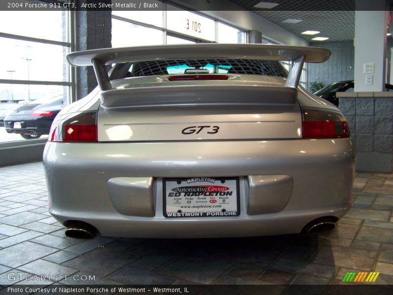 Arctic Silver Metallic / Black 2004 Porsche 911 GT3