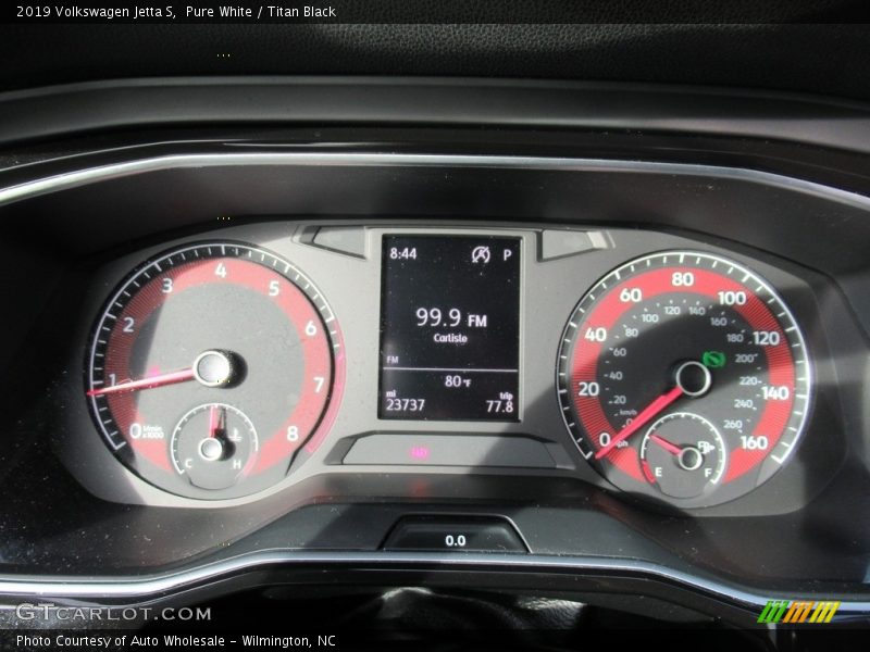 Pure White / Titan Black 2019 Volkswagen Jetta S