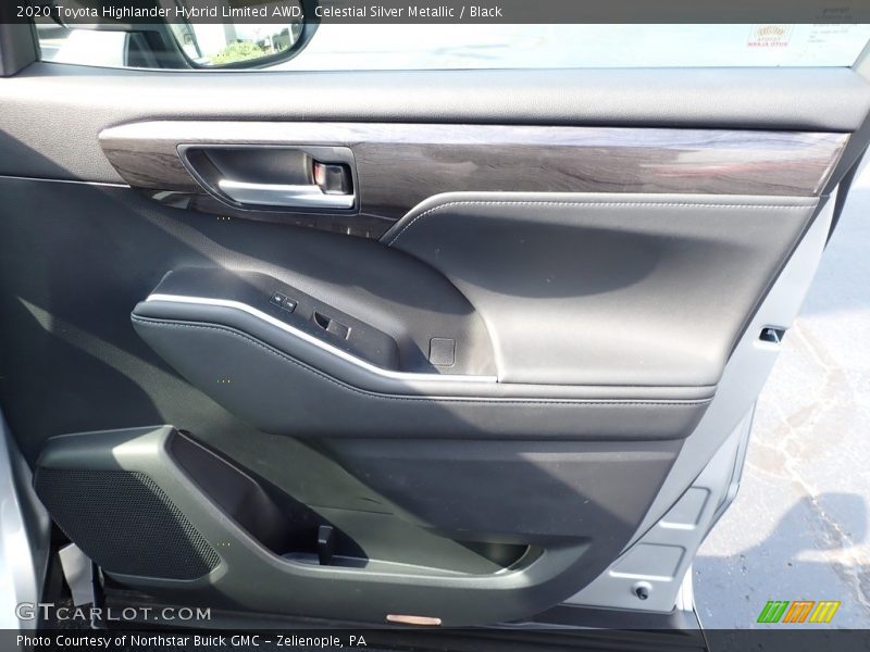 Celestial Silver Metallic / Black 2020 Toyota Highlander Hybrid Limited AWD