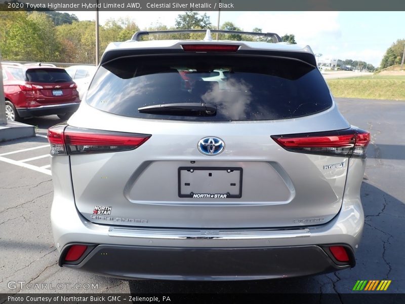 Celestial Silver Metallic / Black 2020 Toyota Highlander Hybrid Limited AWD