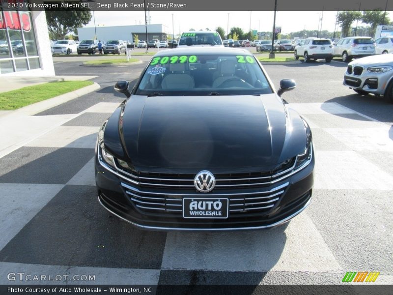 Deep Black Pearl / Stone/Raven 2020 Volkswagen Arteon SEL